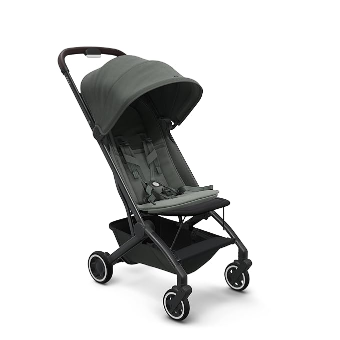 Joolz AER+/AER Leg Rest - Adjustable Stroller Footrest Extender for Extra Leg Support - Folds with Stroller for Compact Storage - Comfortable Ride - Easy to Attach & Clean - Black