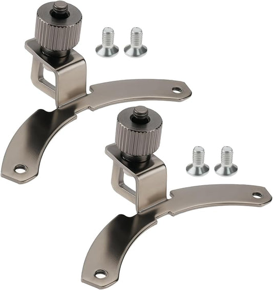2PCS Computer CPU Fixing Buckle Mounting Bracket Compatible with Cooler Master B120 240 360 AMD AM4 CPU Holder Clips
