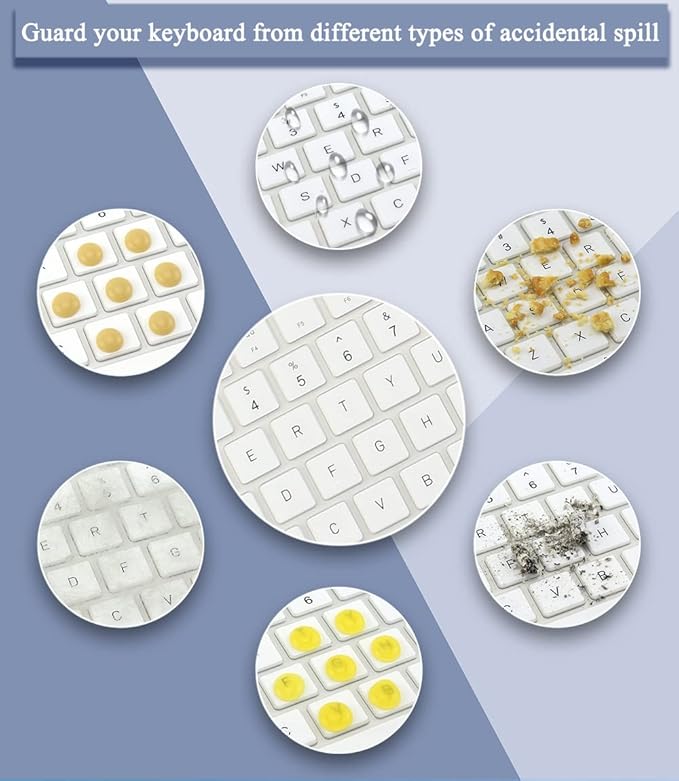 Silicone Keyboard Cover Skin for Apple Magic Keyboard with Numeric Keypad MQ052LL/A (A1843) US Layout Ultra Thin Protector Skin Accessories Transparent