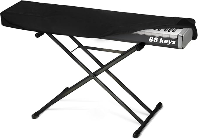 Piano Keyboard Dust Cover 88 Keys, Digital Electronic Piano Keyboard Covers, Thickening Full Covering Soft and Premium Surface, Essential Accessories to Protect Your Music Piano