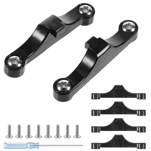 CPU Fan Bracket for AM5 Backplate, 2 Pairs AM5 Bracket Set with Screwdriver AMD CPU Fan Holder for Hook-Type Air-Cooled and Partially Water-Cooled Radiators