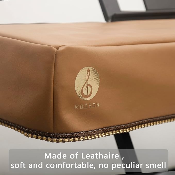 Keyboard Piano Cover Digital Piano Dust Covers Luxury Soft and Premium Surface Thickening Electronic Organ Covering Keyboard Update Encasement (Brown)