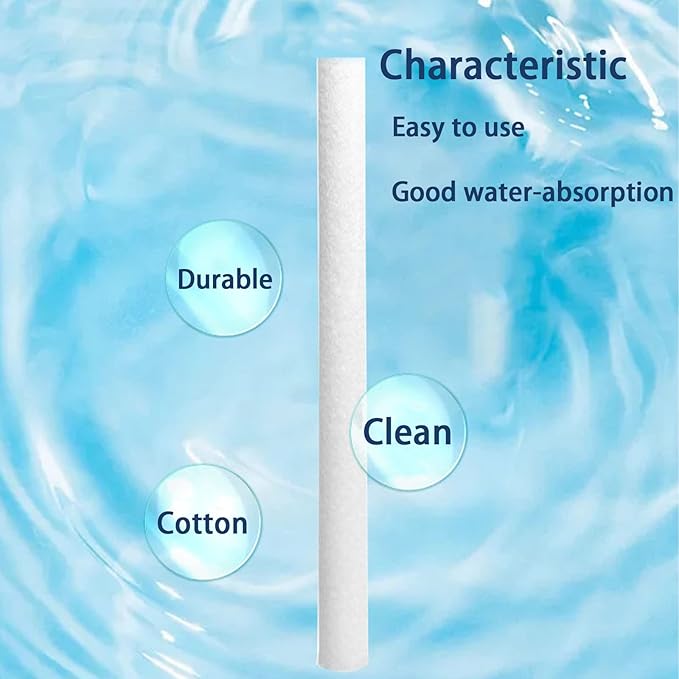 Humidifier Filters Sticks 3.66'' Replacements Cotton Stick Small Humidifier Filter Stick for INVODA Mini Cool Mist Humidifiers (24PCS)