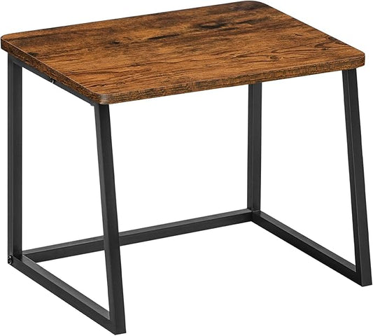 HOOBRO Printer Stand with Storage for Desk, 2-Tier Desktop Printer Shelf, Desk Organizer for Office, Kitchen, Living Room, Rustic Brown BF16PS01