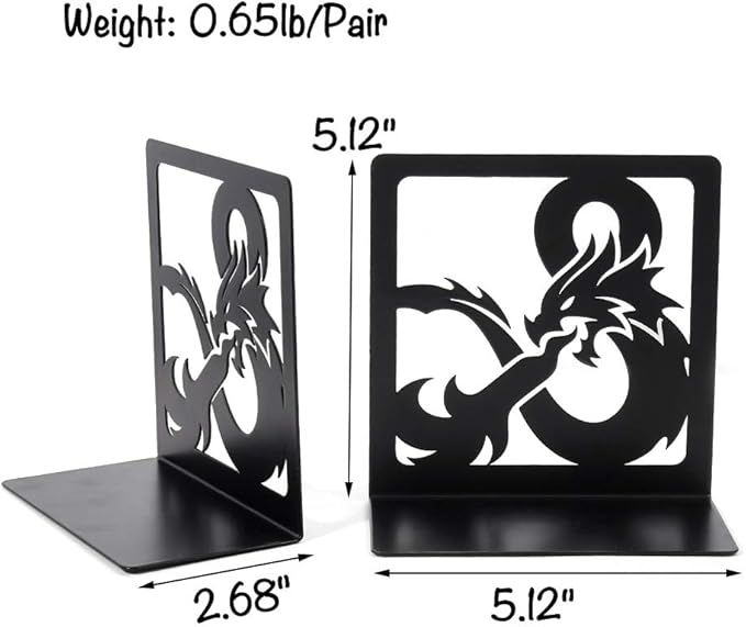 Book Ends, Bookends, Book Ends for Shelves, 1 Pair Non Skid Metal Book Divider Decorative Holder, Abstract Art Desgin Book Stopper Supports for Office, Home (1pair E)