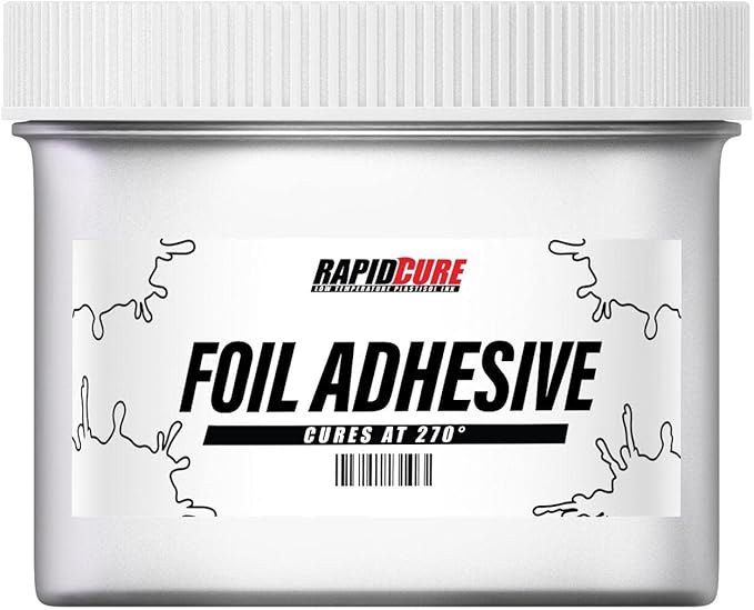 Rapid Cure® Screen Printing Ink Foil Adhesive (8 oz.) - Plastisol Ink for Screen Printing, Fast Curing Fabric Paint - Screen Print Direct®, USA Made