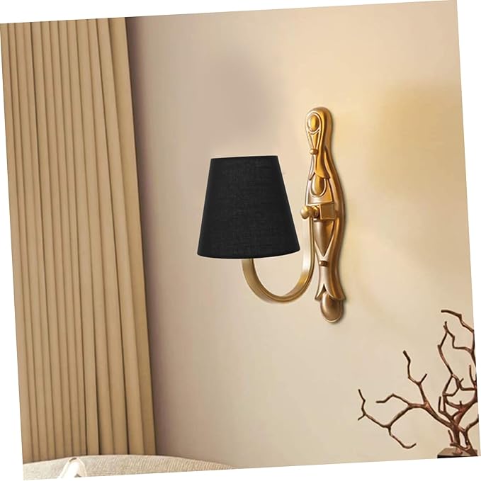 Kichvoe Cloth Lamp Shade Cover Handmade Light Protection for Table Floor and Accent Lamps for Decoration