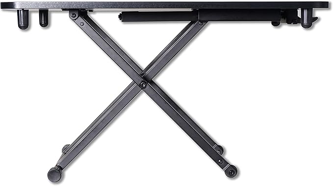 Victor DCX129 High Rise Collection Adjustable Standing Desk for Laptops 29”x18.5 Black