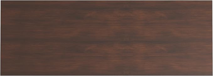 SIMPLIHOME Amherst Desk - 54 Inch Wide Solid Wood Writing Desk in Russet Brown, Transitional Home Office Computer Table for Workspace or Study with 2 Drawers and Flip-Down Keyboard Tray