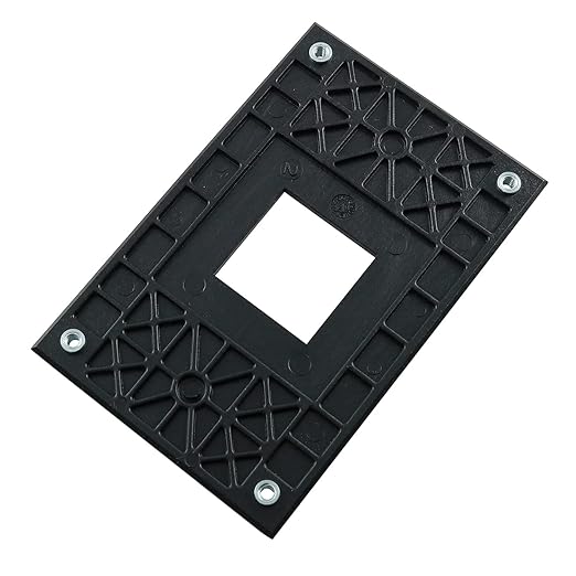 AM4 mounting Bracket 2Sets CPU Cooler Fan Heatsink Motherboard Retention Mounting Bracket for AM4 B350 X370 A320 X470 Black