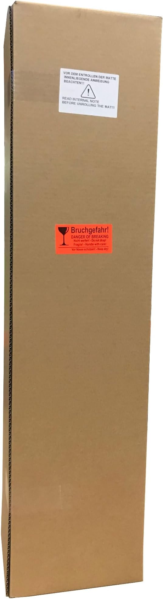 Floortex Polycarbonate Chair Mat 47" x 35" for Low/Medium Pile Carpets, Clear