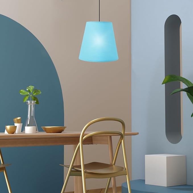 LALAFINA Fabric Lamp Shade Cover for Floor Table Lamps Clip Lampshade Softens Eyes Home Decoration Sturdy Craftsmanship for Cozy Ambiance