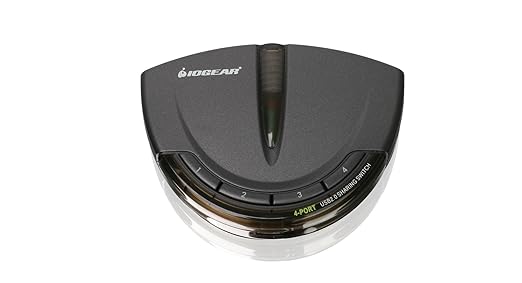 IOGEAR 4-Port USB 2.0 Automatic Printer Switch, GUB431