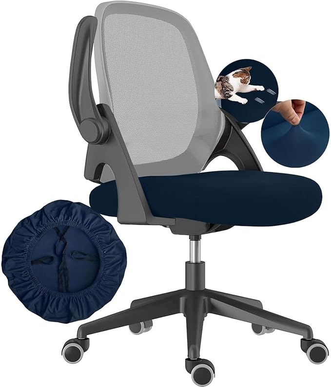 DHXYZZB Stretch Universal Chair Seat Cover - Office Chair Slipcover, Washable Chair Cushion Protector for Dining, Office, Home, Fits Most Chairs