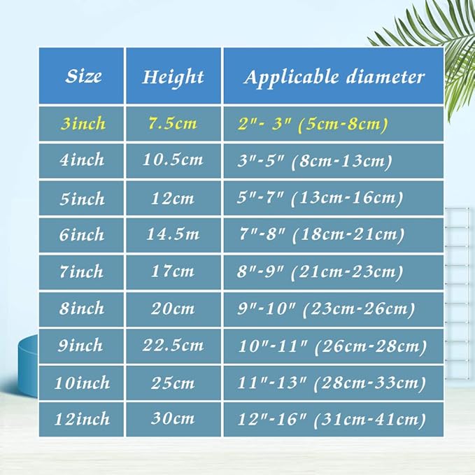 Artliving 3 Inch Black 12pcs/Set Plastic Easels Plate Display Stands Picture Frame Stand Holder