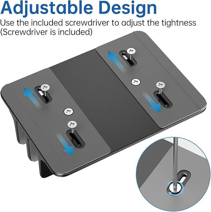 Vertical Laptop Stand Double Solt