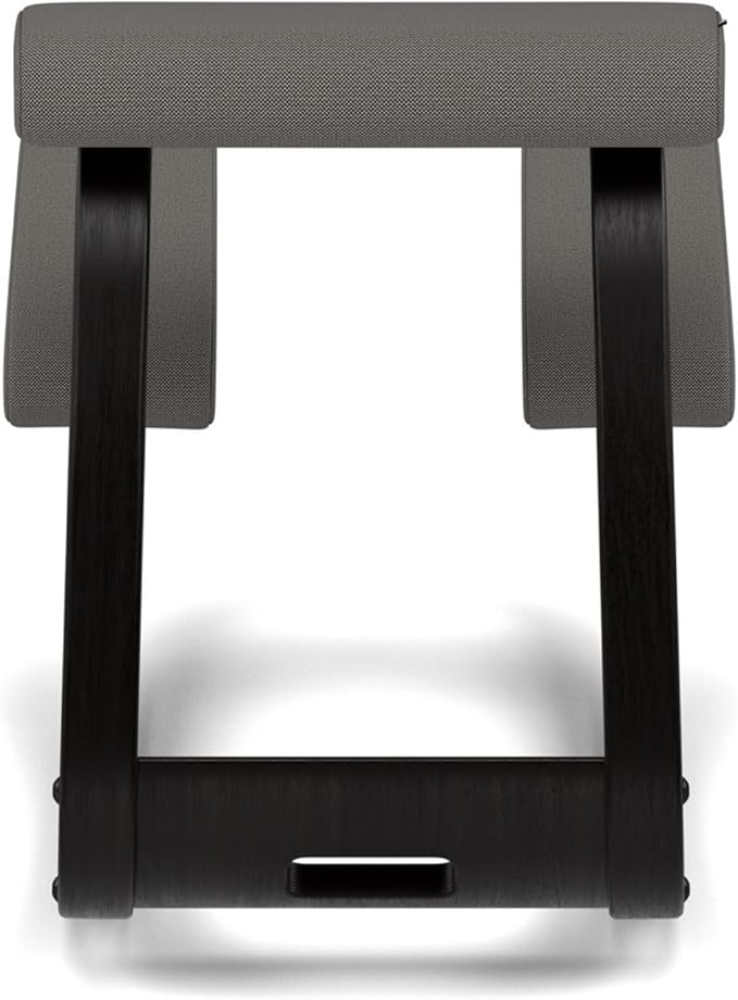 Varier Variable Black/Grey Ergonomic Office Kneeling Chair for Desk – Back Pain Relief, Rocking Seat for Home, Study & Posture Support – 10 Year Quality Guarantee