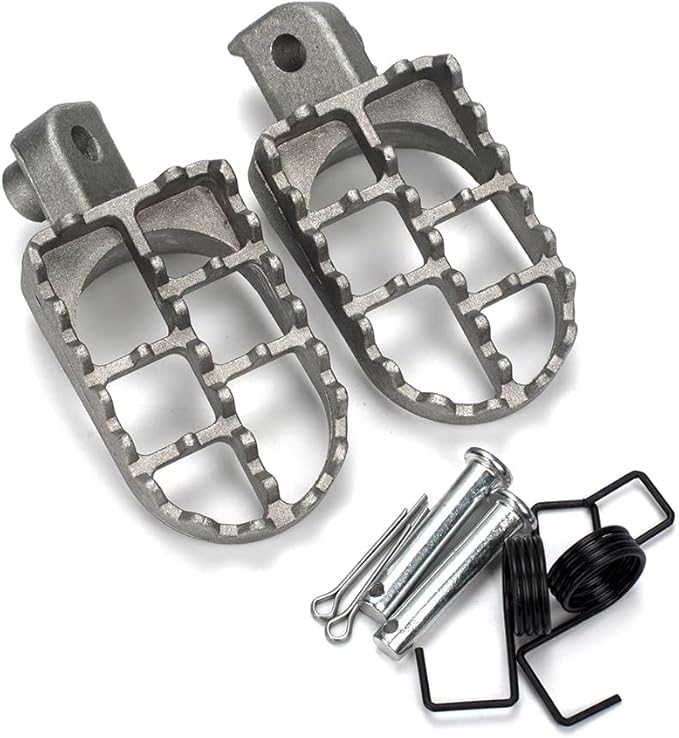 XINGWU Dirt Bike Footrest,Aluminium Footpegs Pedals,for XR50R PW50 CRF70 TW200 KLX110 CRF50 50cc 70cc 90cc 110cc 125cc TaoTao Motorcycle Part