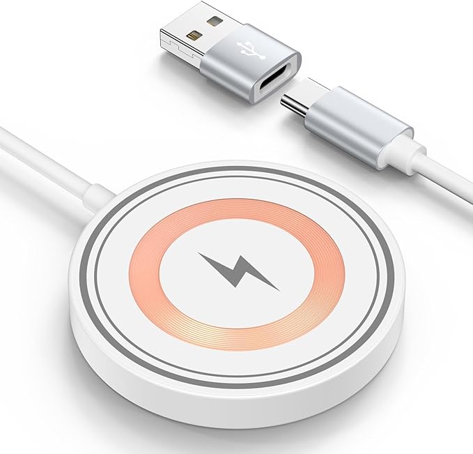 Magnetic Wireless Charger MagSafe Charger Fast Charging Pad for iPhone 17e/17 Pro Max Air 16 15 Plus 14 13 12, AirPods, USB-C/A Mag-Safe Charging Dock for Google Pixel 10a 10 Pro XL 10 Pro 9 9a 8 8a 7