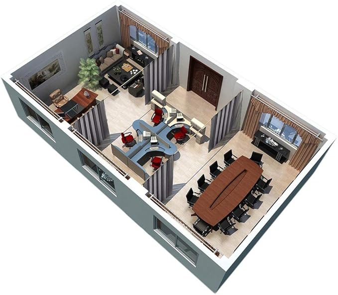 RYB HOME Blackout Office Room Divider Energy Efficient Furniture Protected Large Panel for Wall Space, Easy Hang on Rods or with Hooks for Dressing Room, Wide 15ft x Long 8ft, Natural, 1 Panel