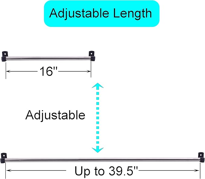 YYST Gift Wrapping Paper Wall Mount Storage Station, Organizer, Dispensing Rack for Gift Wrapping Paper up to 40 Inch(100CM) Wide.
