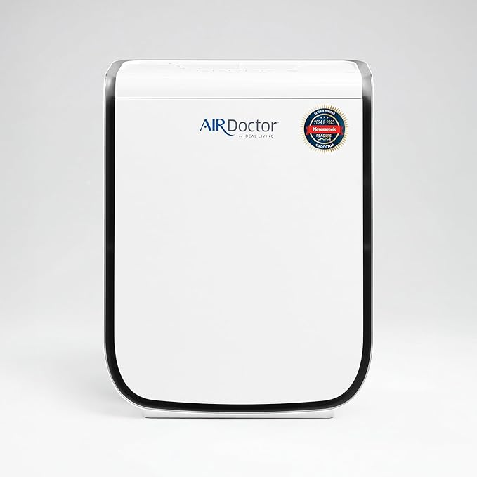 AIRDOCTOR AD2000 Air Purifier for Small & Medium Rooms and Small Bedrooms. 3 Stage Filtration with Pre-Filter, UltraHEPA, Carbon/VOC (AirDoctor 2000)