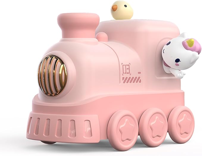 Portable Mini Humidifier,300ml USB Desktop Personal Cool Mist Small Humidifiers,2 Mist Modes,Auto Shut-Off,Mute for Bedroom/Home/Nursery/Office,Cute Mini Humidifier With Night Light (Pink)
