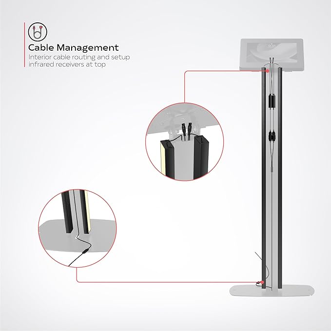 Add-On Stylish LED – CTA Add-On Digital LED Light for CTA Digital PAD-CHKB Floor Stand & Other CTA Products (ADD-LEDCHK)