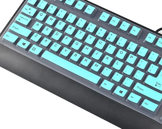 Keyboard Skin Compatible with Lenovo Preferred Pro & Preferred Pro II Wired Keyboard 4X30M86879 4Y9400 73p5220 41A5289 54Y9400, sk-8813/8825/8820/1619/8827/8817, ku-0225, KB-1021/1468, ekb-425a (Mint)