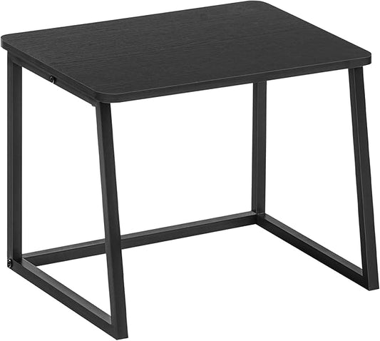HOOBRO Printer Stand with Storage for Desk, 2-Tier Desktop Printer Shelf, Desk Organizer for Office, Kitchen, Living Room, Black BB16PS01