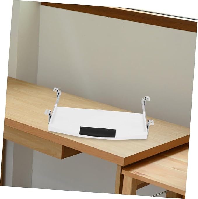 Tofficu Slide Out Platform with Pen Holder Space Saving Design for Home Office Easy Installation and Stable Support for Efficient Work Environment