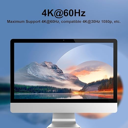 HDMI KVM Switch 4 Computers 2 Monitors with 3 USB3.0 Ports, 4K@60Hz Dual Monitor KVM Switch 4 Port for 4 PCs Share 2 Monitors, Support Button Switch, Adaptive EDID, 4 in 2 Out
