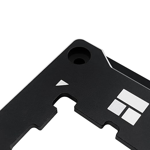 AM5 CPU Contact Frame V2, Anti-Bending Secure Frame, All-Aluminum CNC, Even Pressure, for AMD AM5 Socket, Includes L-Shaped Screwdriver
