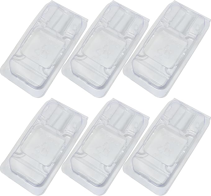 MEETOOT 6pcs Universal AMD CPU Protection Box 22.5x5.8cm Computer CPU Case Tray Flip Top Container AMD 938 940 AM2 AM3 FM1 CPU Protector Cover