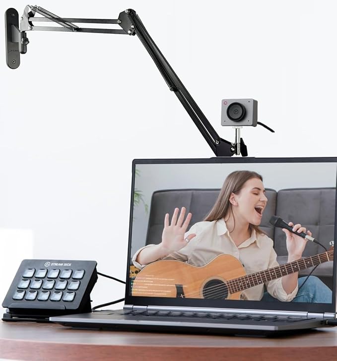 AceTaken Tiny-2-Lite Webcam Wall-Mount Holder Stand Compatible with OBSBOT Tiny 2 Lite/Tiny 2 / Meet 2 / Meet SE/Meet/Tail 2 / Tail Air Webams