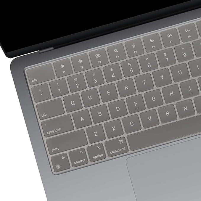 2 Pack Keyboard Cover for 2026 MacBook Neo 13" (Touch ID) & MacBook Pro 14"/16" M5-M1 Pro/Max, M5-M2 & MacBook Air 13"/15" M5-M1, Keyboard Protective Skin US Layout-TPU