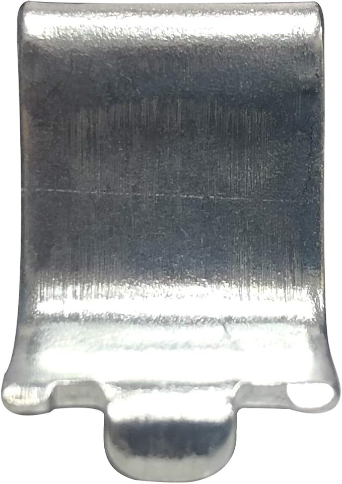 Bueyfolt Adjustable Steel Pilaster Shelf Support Clips -20 Pieces