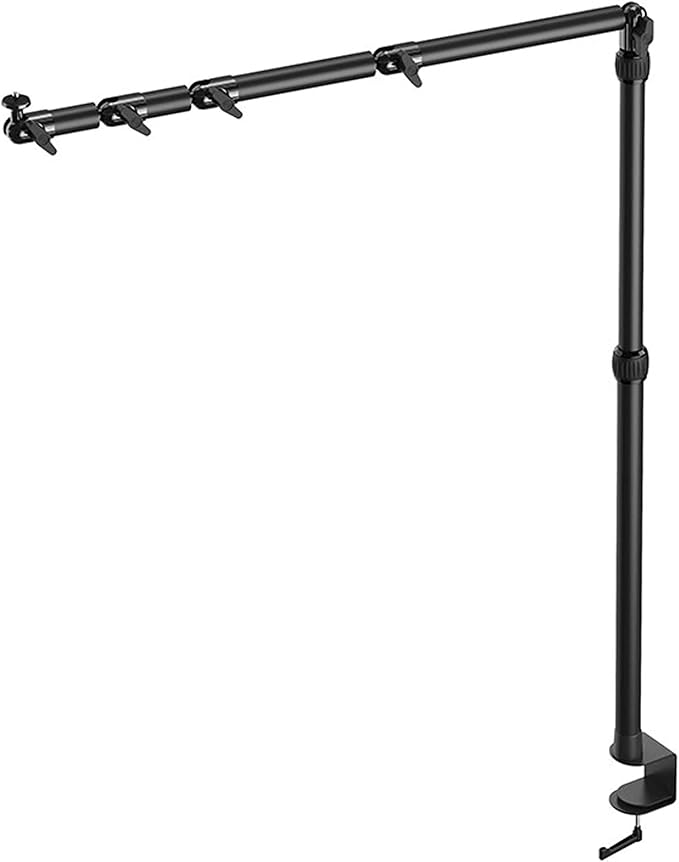Elgato Flex Arm L, Premium 4-Section Articulated Arm for easy Mounting and Adjusting of Lights, Cameras, and Microphones, for Streaming, Videoconferencing, and Studios, requires Multi Mount Essential