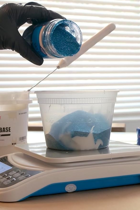 Rapid Cure® Plastisol Glitter Base (Glitter Not Included) – Mix with Glitter for Custom Sparkle Ink – Glitter Base for Screen Printing, Garment Design, and Apparel Decoration (Gallon)