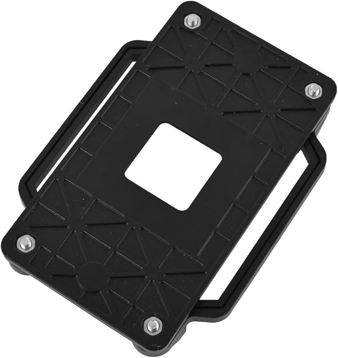 uxcell AM2 AM3 FM1 FM2 FM2+ Socket Plastic CPU Fan Heatsink Bracket Holder Black