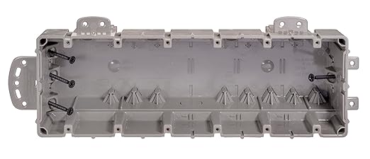 Southwire MSB1G One Gang Device Box with Depth Adjustable, Heavy Duty 42lb