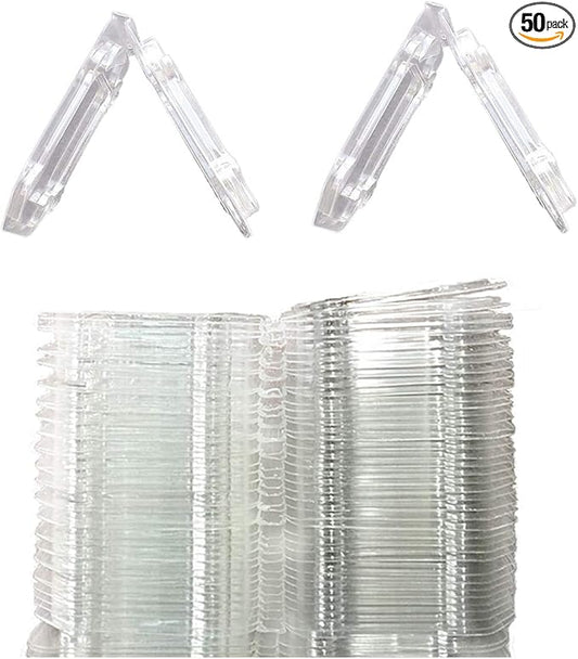 50PCS Computer CPU Case Tray Packaging Clamshell for Intel LGA775 LGA1150/1151/1155 /1156 i3 i5 i7 CPU Protector Cover (50pcs Shell fit Intel)