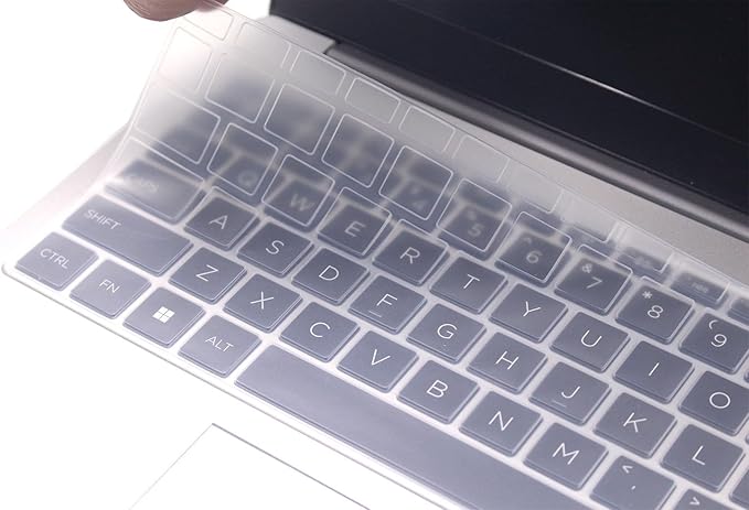 Keyboard Skin Compatible for 15.6" HP Laptop 15-fc 15-fd 15t-fd 15z-fc, HP Pavilion 15 15-eg/eh/er 15t-eg200/eg300 15z-eh300 Series, HP Pavilion 17z 17z-cp000 17z-ca200 17-cn 17-cp Series (Clear)