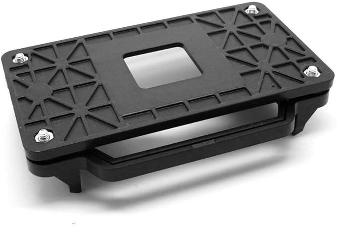 uxcell AM2 AM3 FM1 FM2 FM2+ Socket Plastic CPU Fan Heatsink Bracket Holder Black