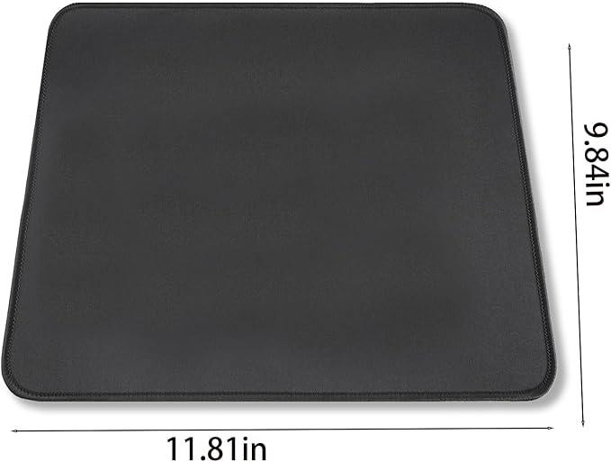 Bouclel Non-Slip Rubber Base Mouse Pads with Anti-Fray Stitched Edges,9.84x11.81 in for Computer & Office Mouse Mat for Laptop,