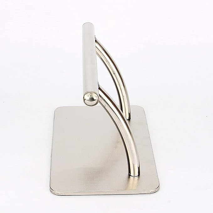 Mxzzand Stainless Steel Footrest Barbers Salon Foot Rest Rack Hair Chair Salon Barbers Equipment for Hairdressers Tattoo Shops