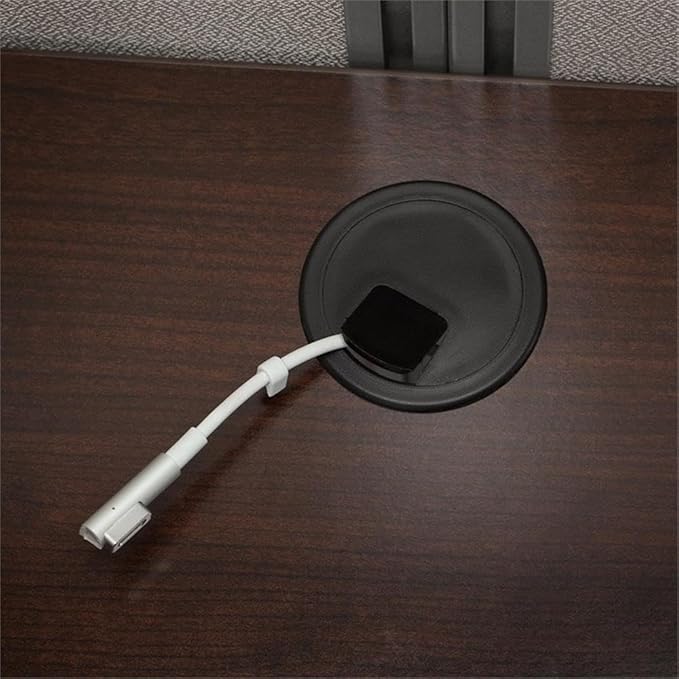 Bush Business Furniture Double Cubicle Desk with Privacy Panels | Easy Office Collection Two Person L Shaped Table | 60Dx120Wx45H
