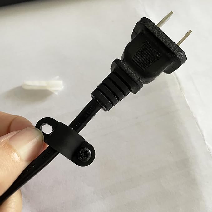 Wire Shelf Loop Clips 12Pcs Small Shelf Clips with Screws Expansion Tubes for Wire Shelving – Black