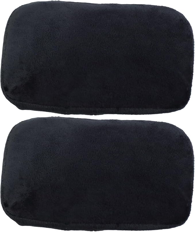 2Pcs Set Arm Rest Pillow Memory Foam Armrest Pads Armrest Cushions Elbow Pillow Pressure Relief Arm Rest Cover Pillow Support Cushion for Computer, Gaming Recliners Desk Chairs Office Chair