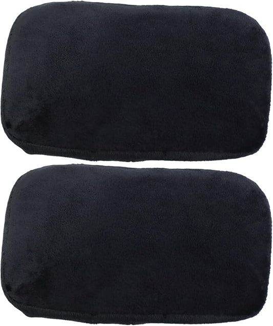 2Pcs Set Arm Rest Pillow Memory Foam Armrest Pads Armrest Cushions Elbow Pillow Pressure Relief Arm Rest Cover Pillow Support Cushion for Computer, Gaming Recliners Desk Chairs Office Chair